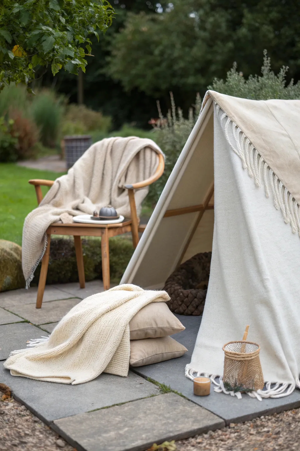 Crafted with Care: A Cozy Blanket Fort for Feral Friends