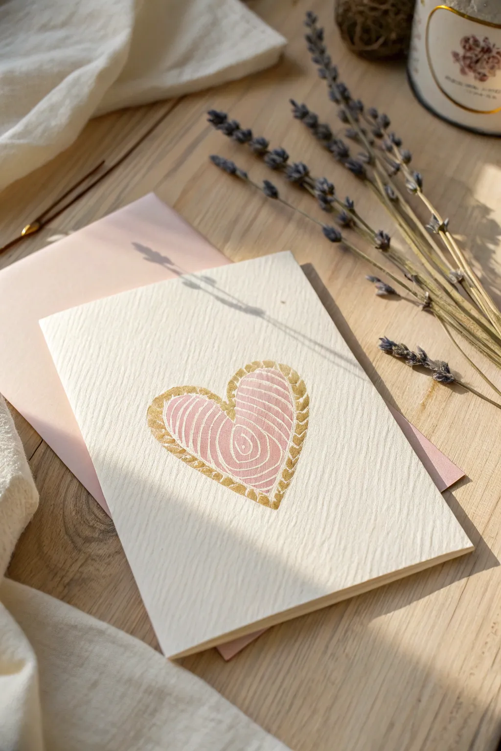 Craft heartfelt connections with the simplicity of fingerprint art on elegant greeting cards.