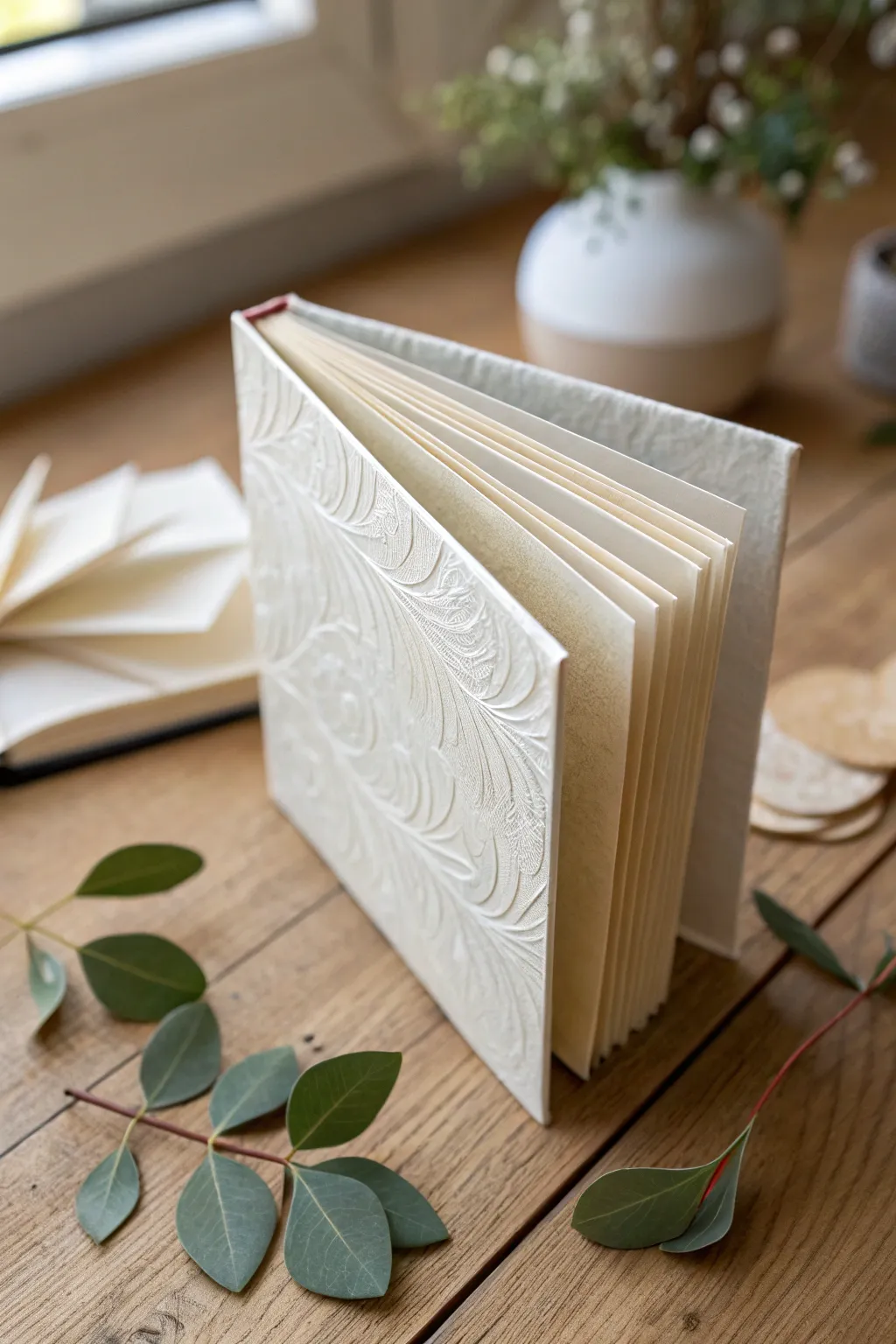 Unveil the magic within each page of this handcrafted flip book.