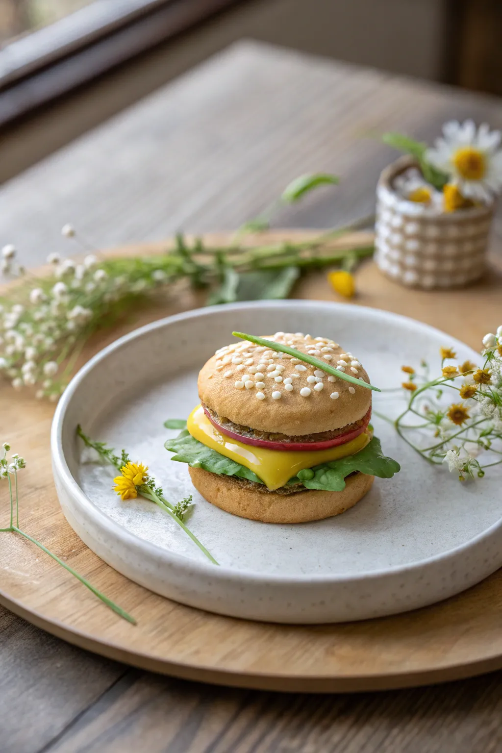 A delightful twist: Cookies that look like burgers but taste like sweet surprises!