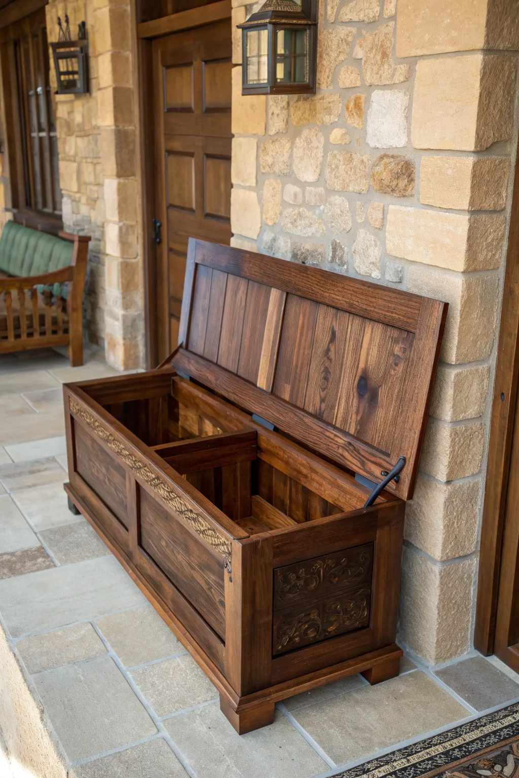 Elevate your space with this expertly crafted convertible bench, where style meets functionality in the most elegant way.