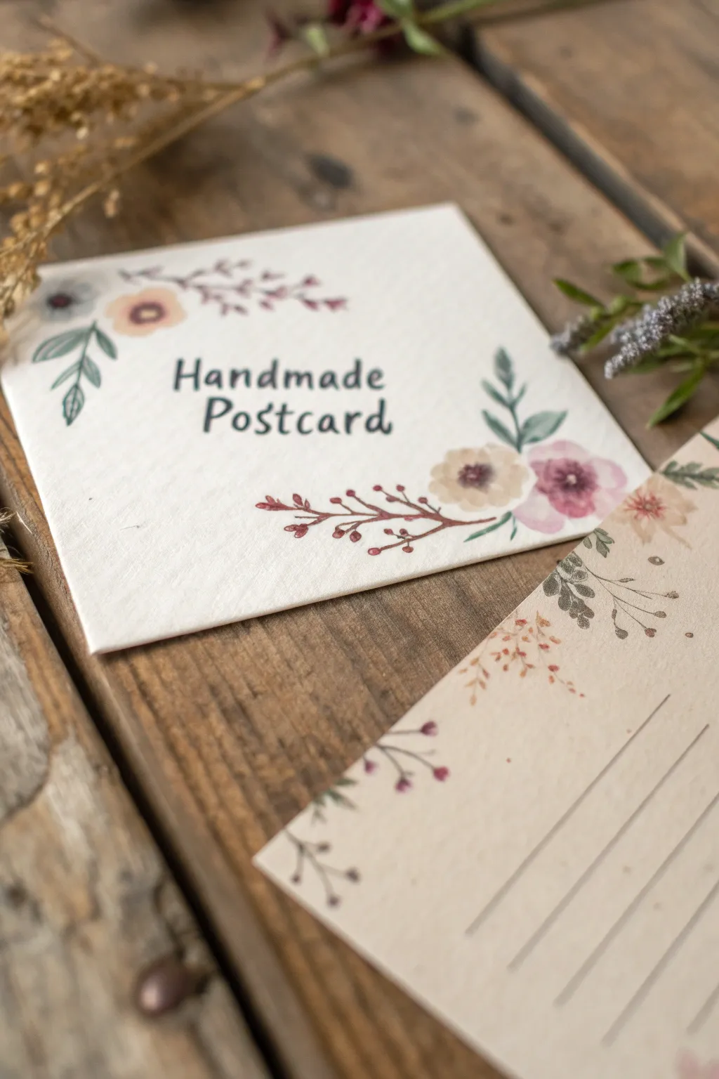 Craft your words into art with handmade postcards that inspire and delight. #MinimalistQuotes #BohoCharm