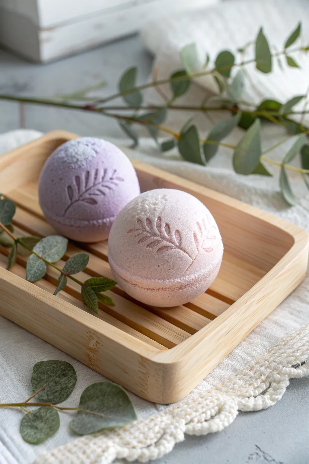 Discover the secret surprise within: a bath bomb that dissolves into luxury and delight.