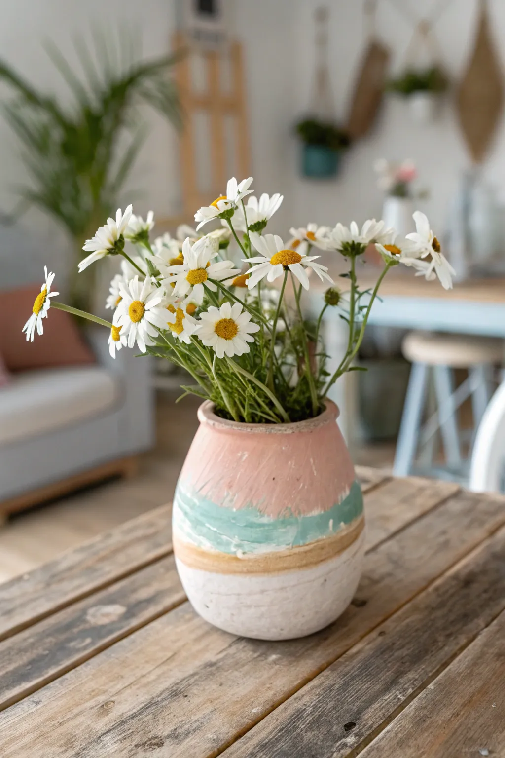 Embrace the charm of simplicity with these delightful clay pot baskets, perfect for adding a touch of natural beauty to any space.