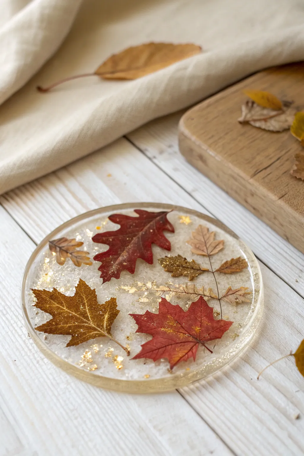 Celebrate the season with artisan resin coasters, where autumn's beauty meets handcrafted elegance.