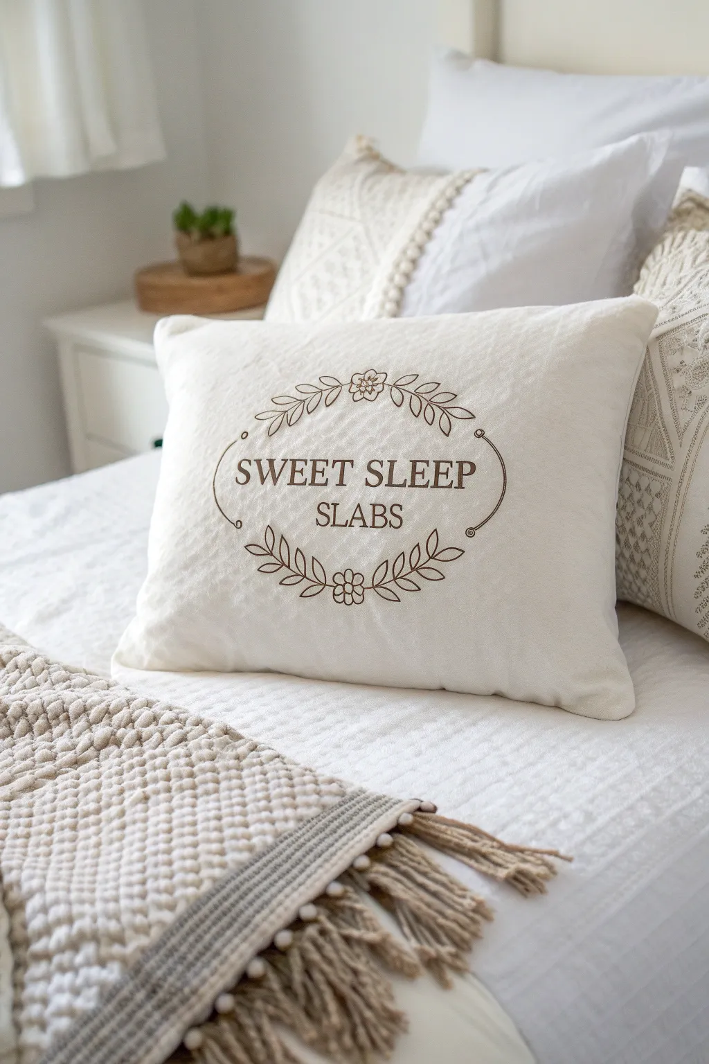 Embrace dreamland with 'Sweet Sleep Slabs' for a cozy, crafted retreat.