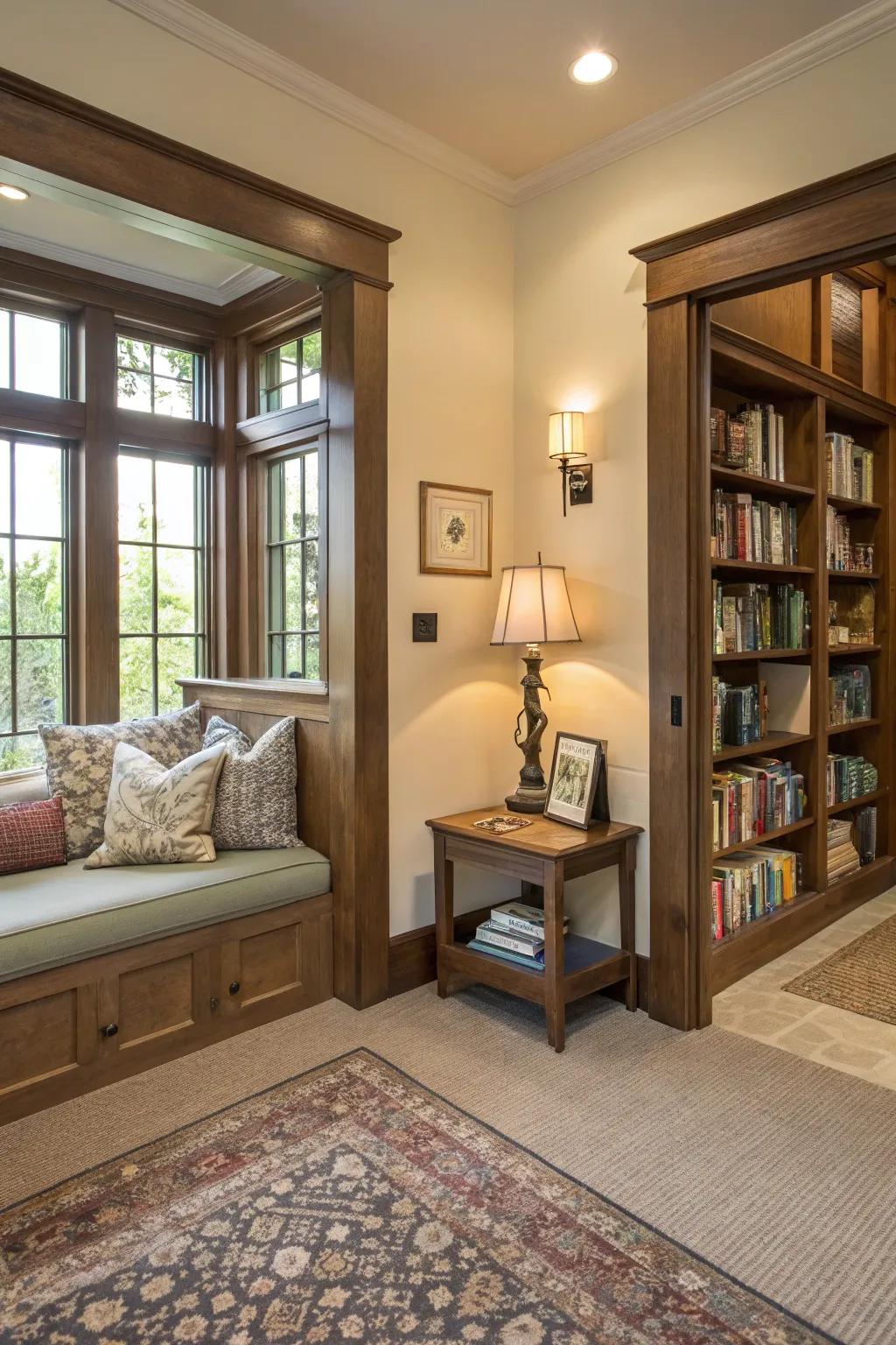 Unexpected elements creating a memorable lobby.