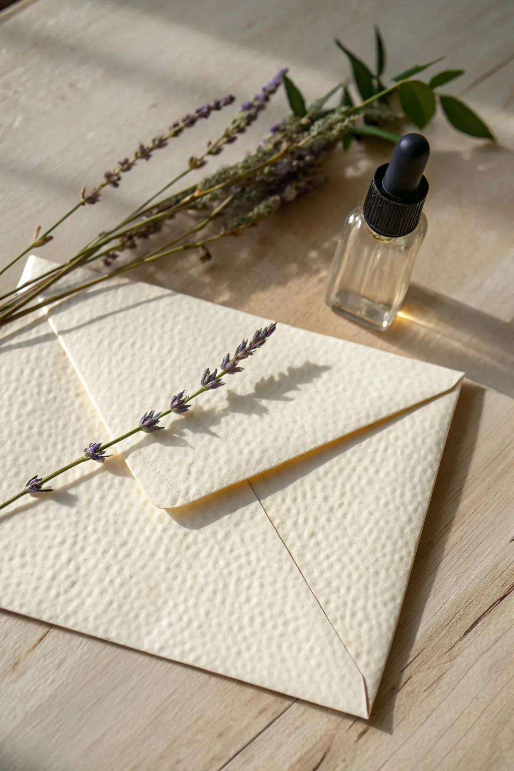 Infuse your love letters with serenity and elegance using scented envelopes.