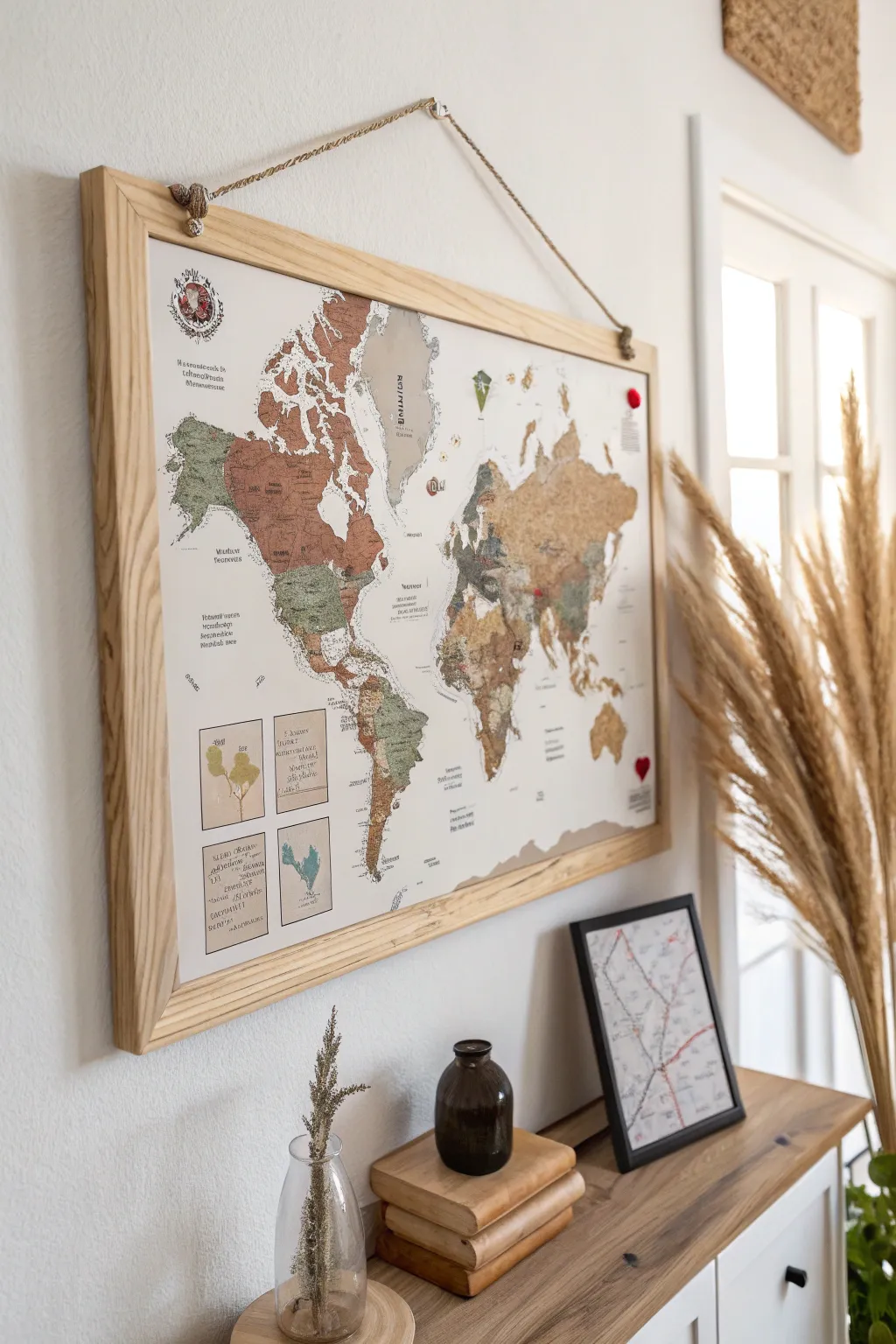Capture your family's journey with a personalized map, blending minimalist elegance with heartfelt memories.