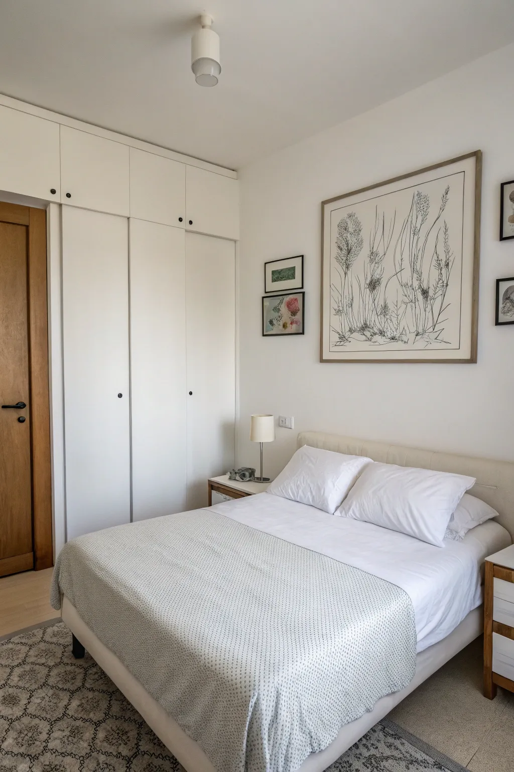 Minimalist sketches provide a clean aesthetic.