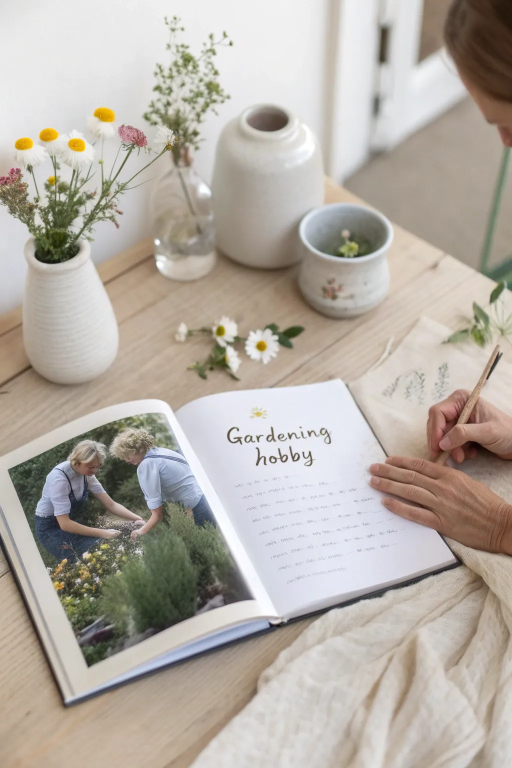 Celebrate your shared passions with a memory book that captures the beauty of your journey together.