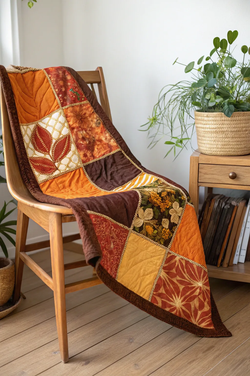 Embrace nostalgia with a vintage fabric memory quilt that tells a story in every stitch.