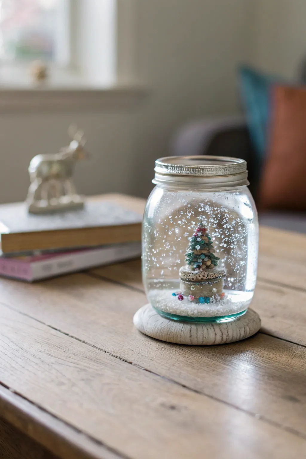 Create your own magical moment with this enchanting DIY glitter globe!