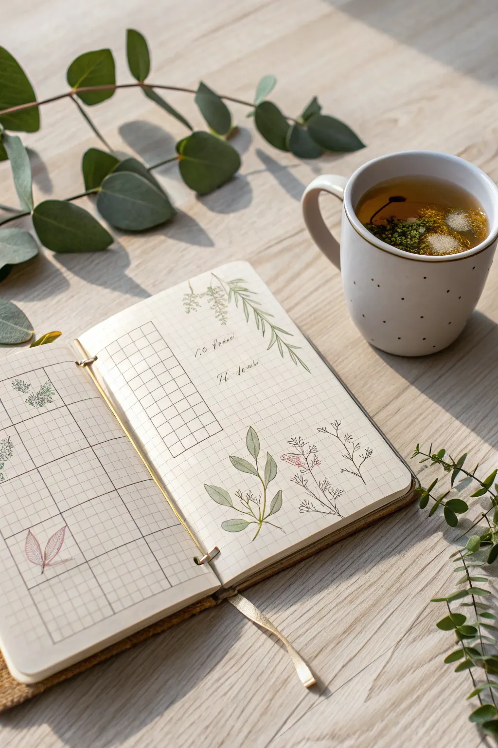 Embrace simplicity and stay consistent with a beautifully crafted mini habit tracker.