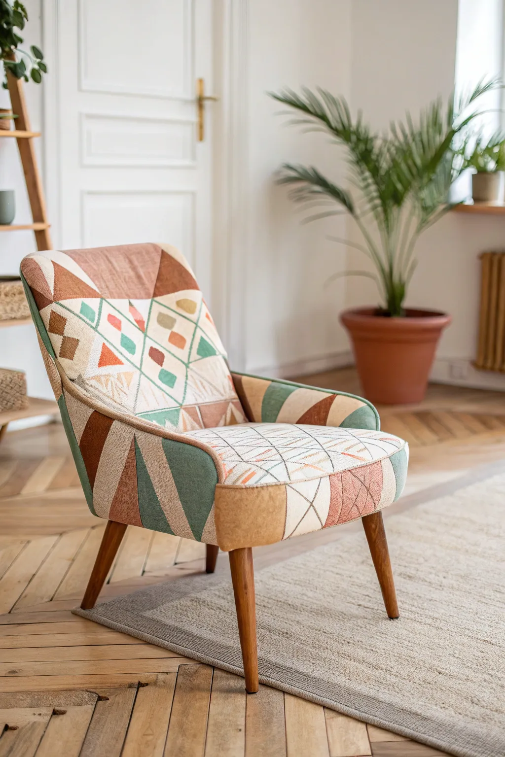 Transform your space with a pop of artistic flair! 🎨✨ #FunkyFurniture #ScandiBoho