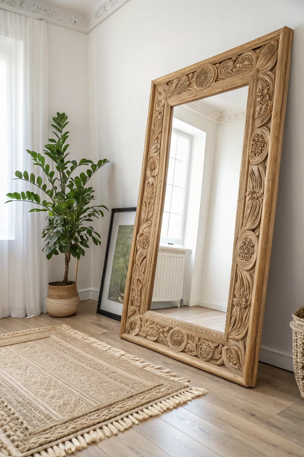 Supersized Elegance: Transform your wall into a gallery with a statement frame.