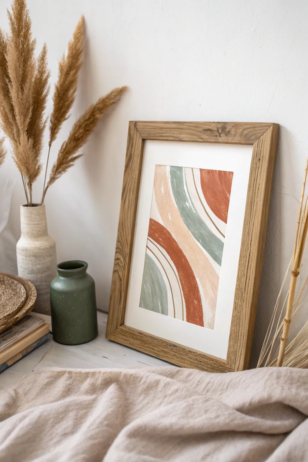 Transform your space with an abstract art frame—where the frame itself is the masterpiece.