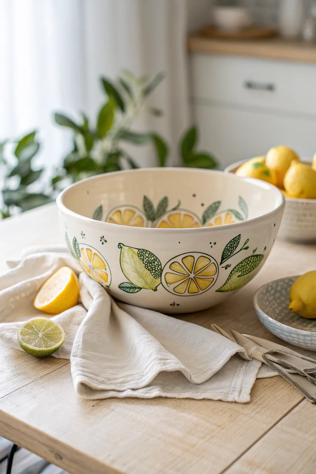 Bring a zest of whimsy to your kitchen with handcrafted fruit-themed pottery.