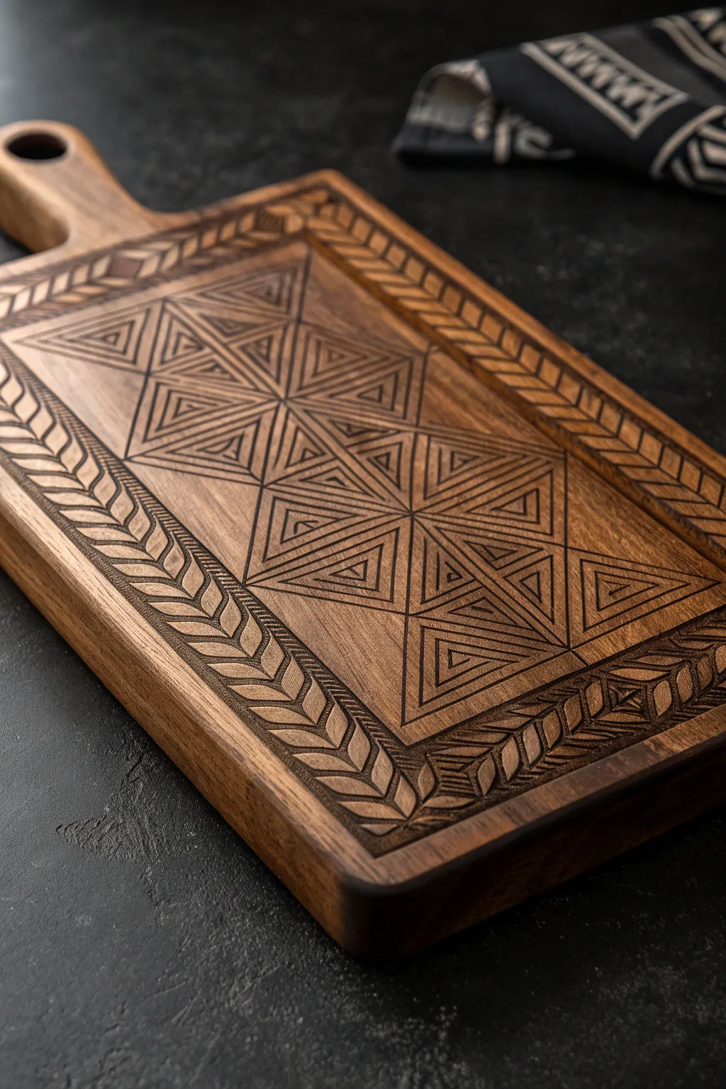 Transform your kitchen with a cutting board that's both a tool and a work of art.