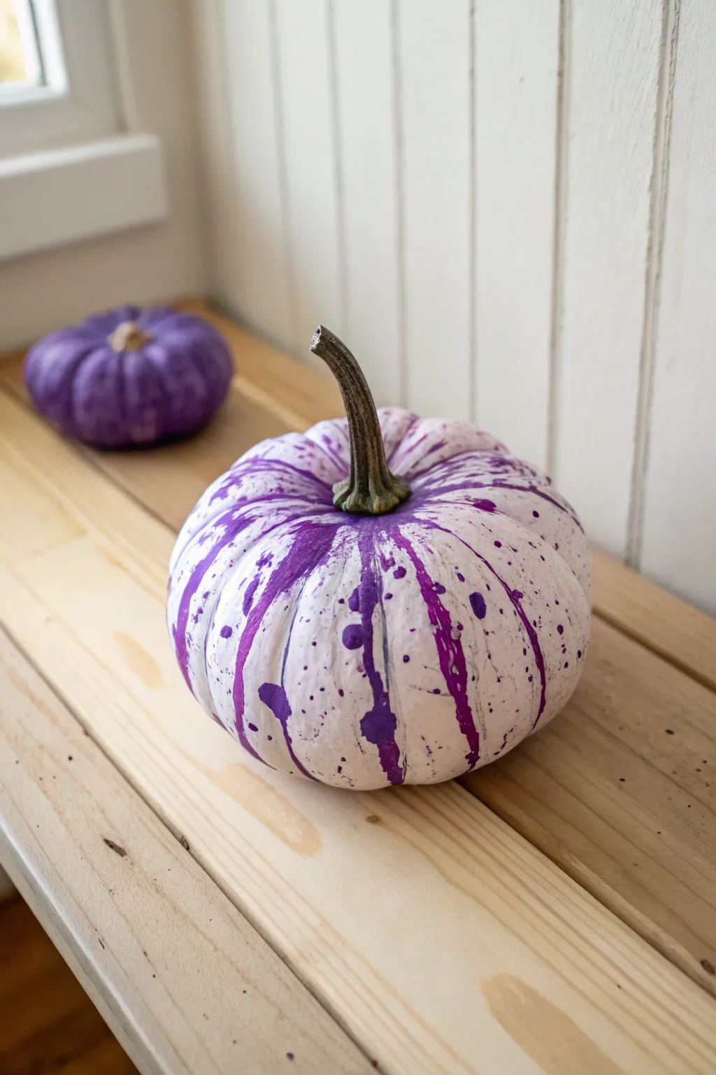 Unleash your creativity with a splash of purple elegance.
