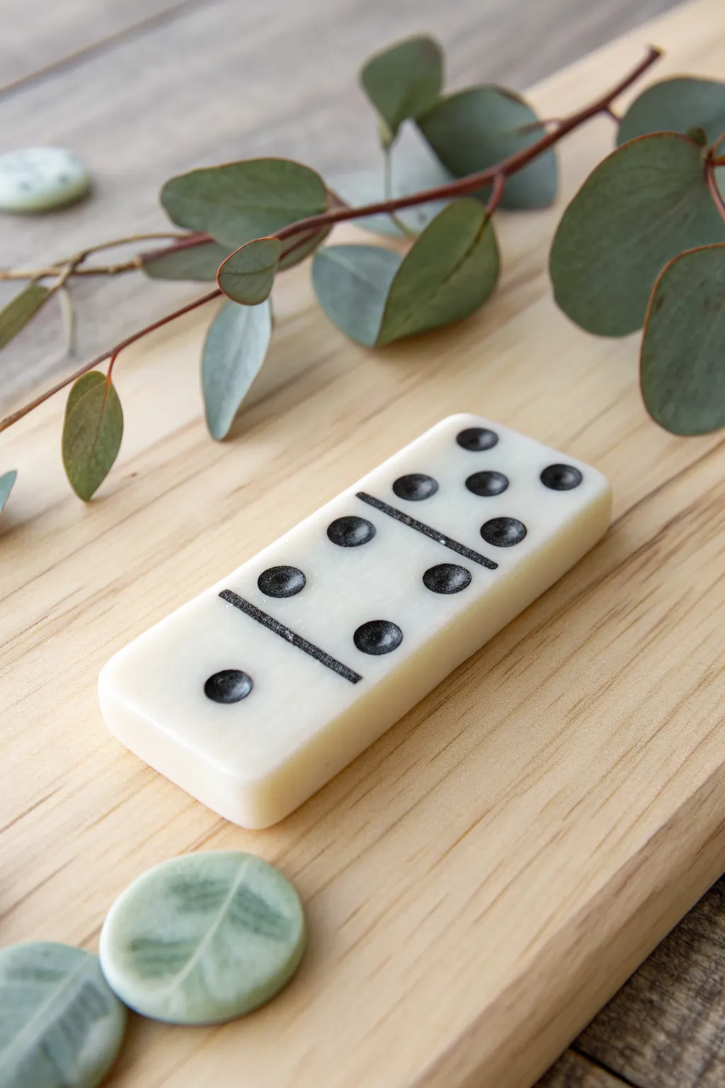 Embrace the elegance of minimalism with handcrafted resin dominoes, where simplicity meets artistry.