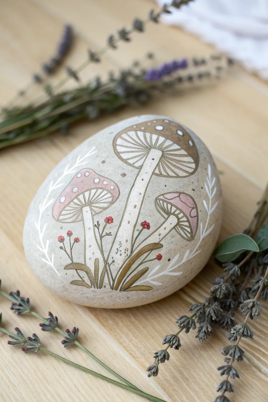 Capture the whimsy of nature with these enchanting mushroom motifs. 🍄✨