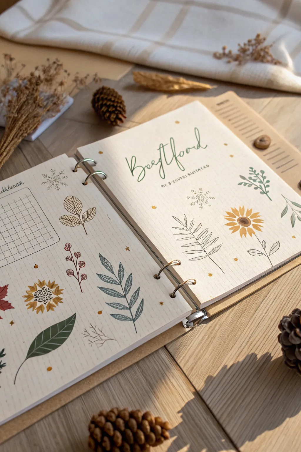 Capture every season of love with a beautifully curated scrapbook page. 🍂❄️🌸☀️ #ScrapbookMagic #SeasonalLove