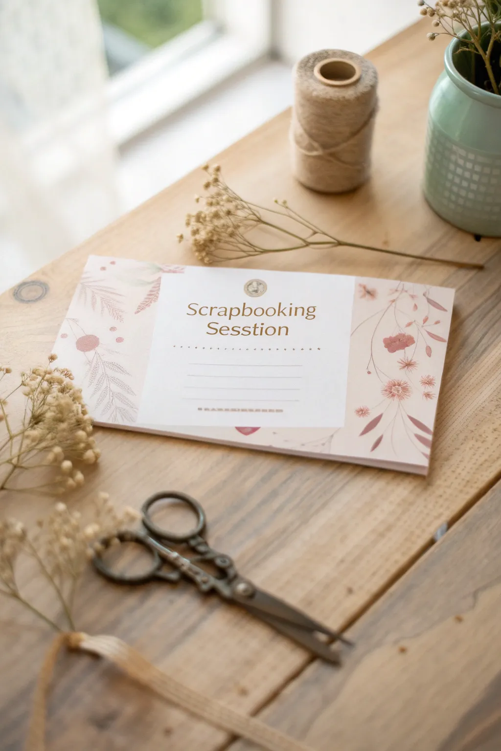 Gift the joy of creativity with a scrapbooking workshop voucher, where craftsmanship meets community.