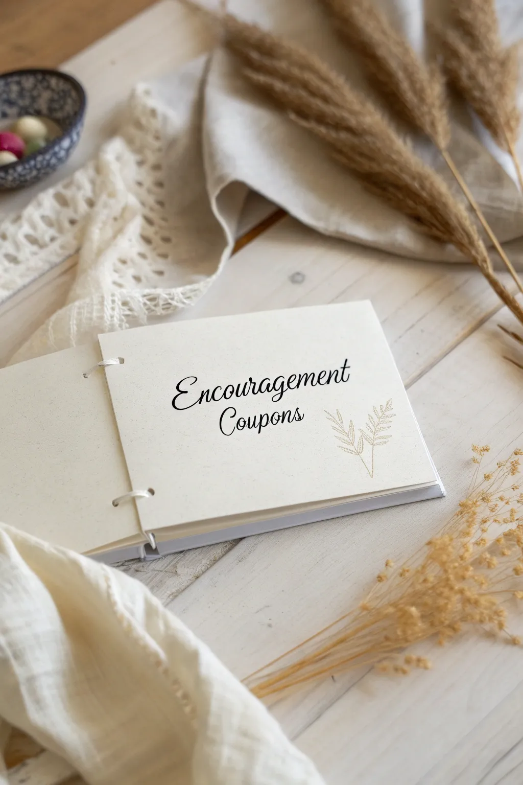 Unlock small joys with handmade encouragement coupons – the perfect touch of kindness.