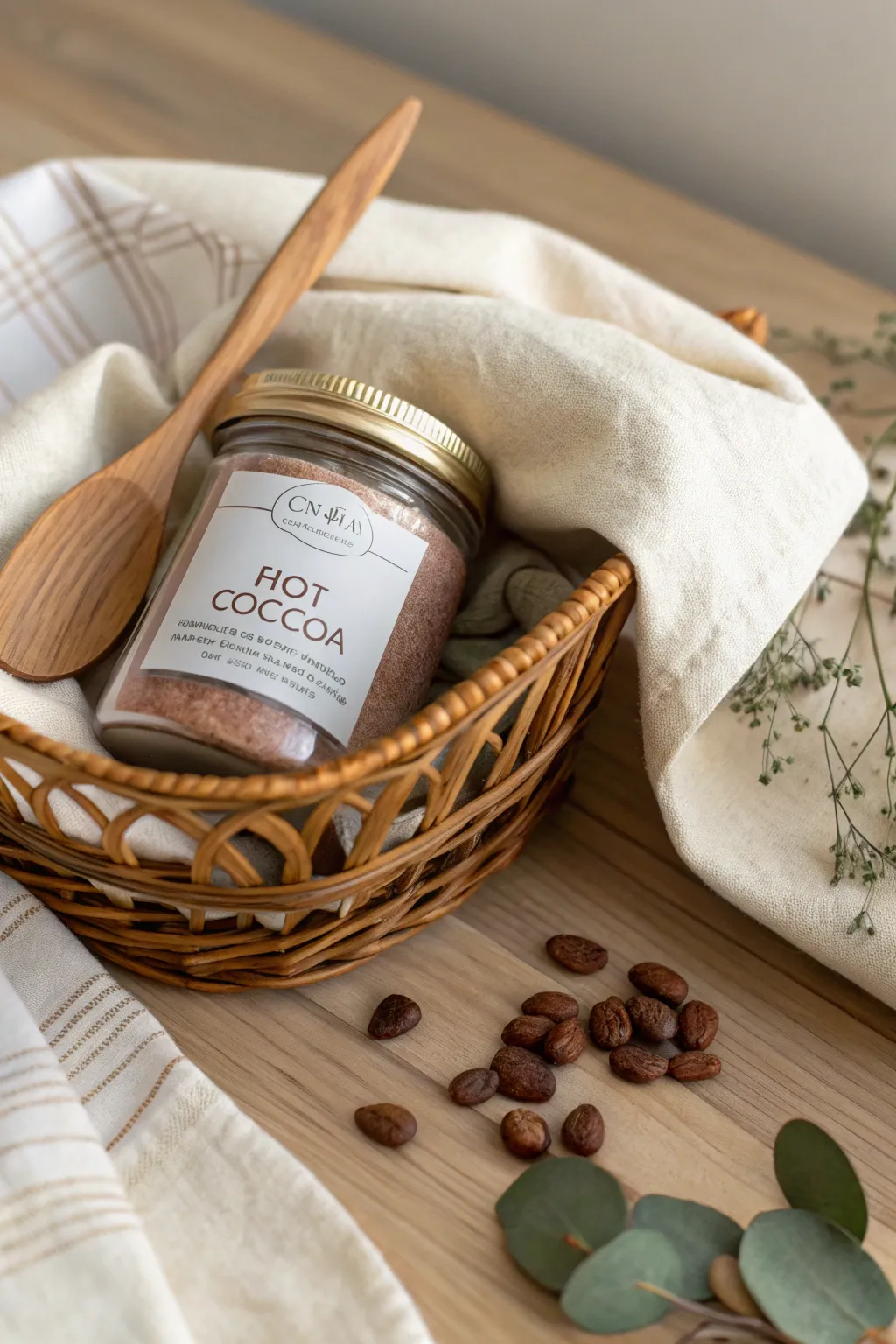 Indulge in the comforting warmth of a homemade hot cocoa mix, your perfect companion for a cozy night in.