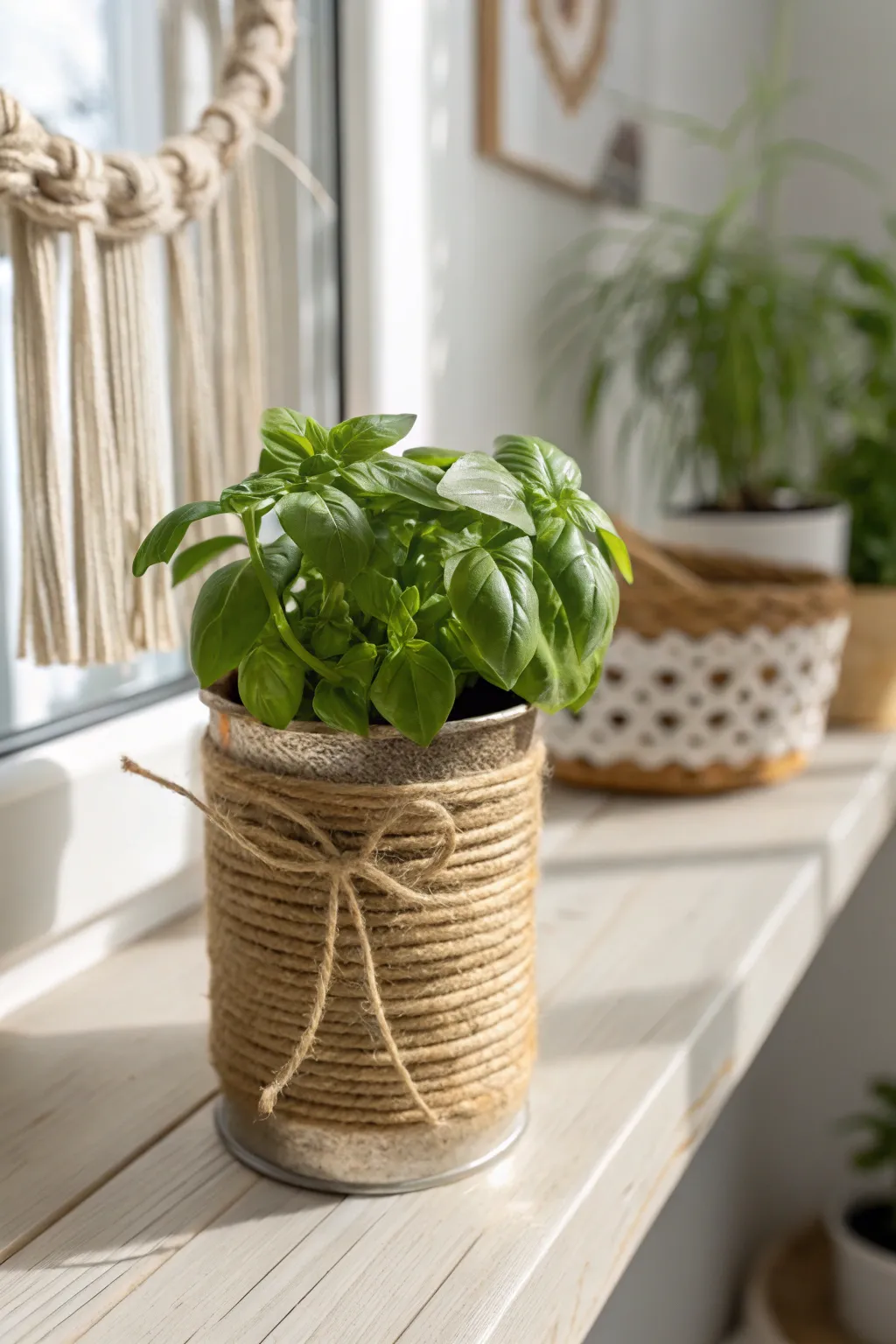 Elevate your spring decor with charming DIY herb planters — a touch of nature, simplicity, and style.