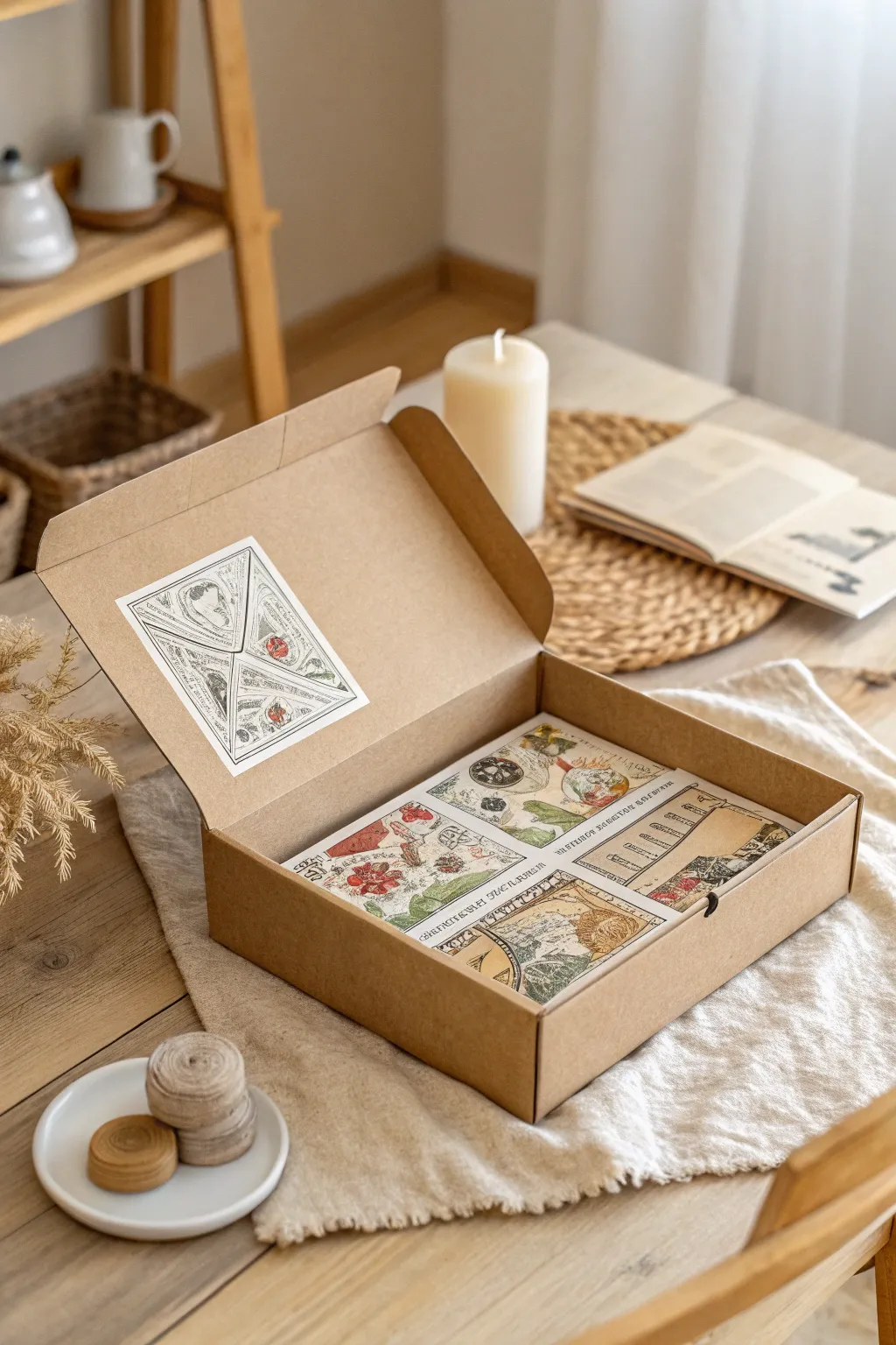 Unbox a story: Comic strip stickers for a surprise with every peel!