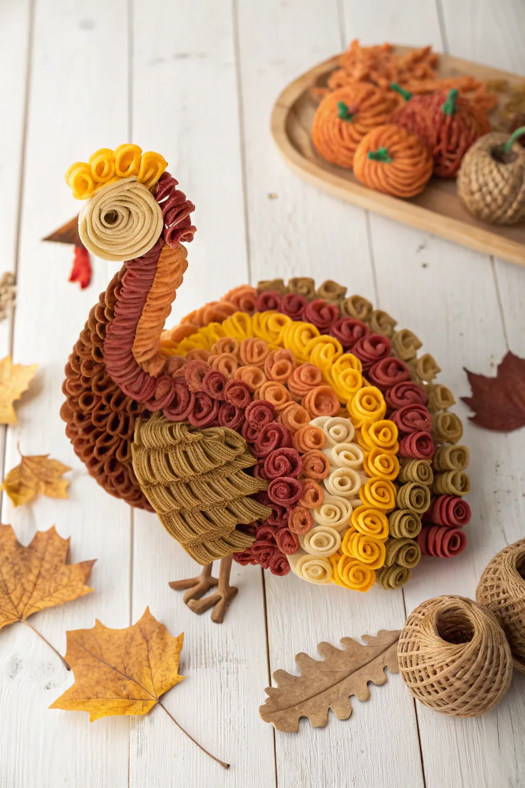 Celebrate Thanksgiving with a touch of creativity and natural beauty. 🌿✨ #ThanksgivingCrafts #MinimalistBoho