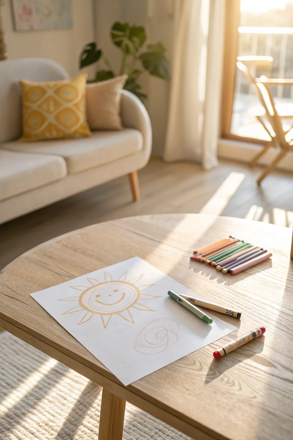 Let their creativity shine with sunny smiles and warm rays. ☀️✨