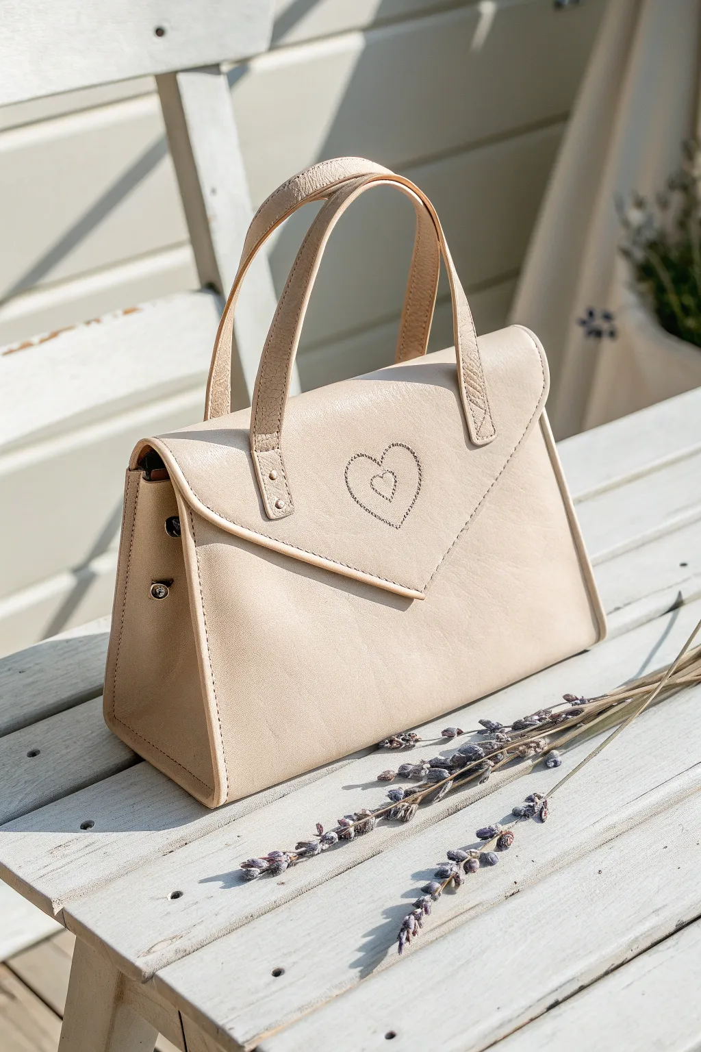 Embrace the elegance of simplicity this Valentine's Day with a minimalist chic handbag.