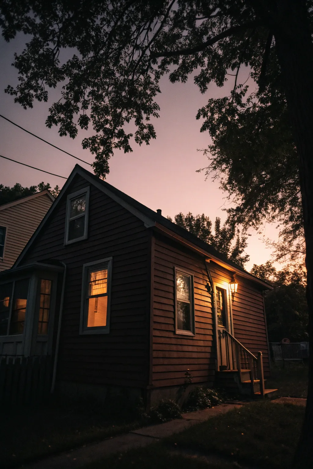 Dark tones add drama and sophistication.