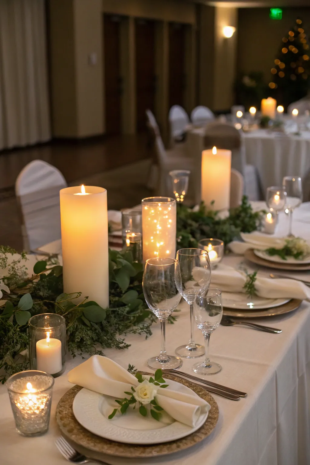 LED candles offer a safe and beautiful alternative.