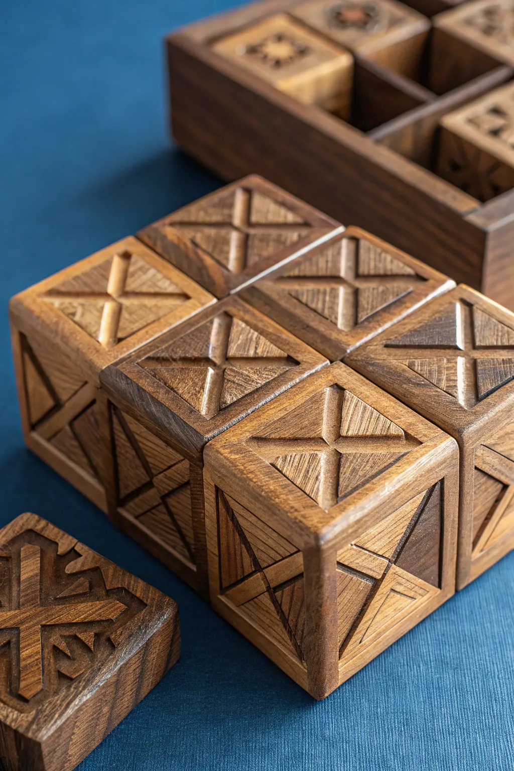 Discover the charm of handcrafted puzzle blocks—where play meets craftsmanship.