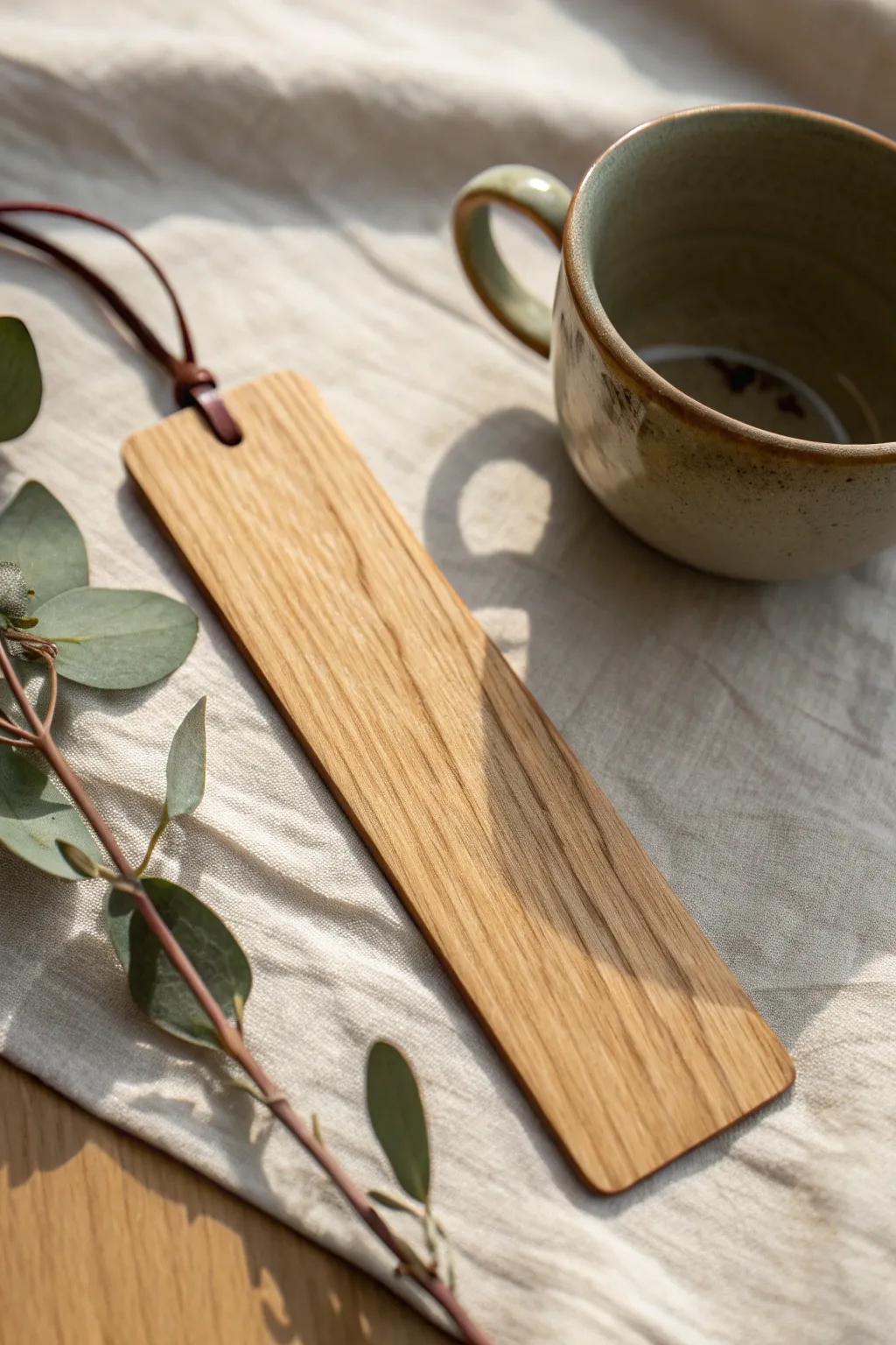 Elevate your reading experience with this handcrafted wooden bookmark, where rustic meets refined elegance.