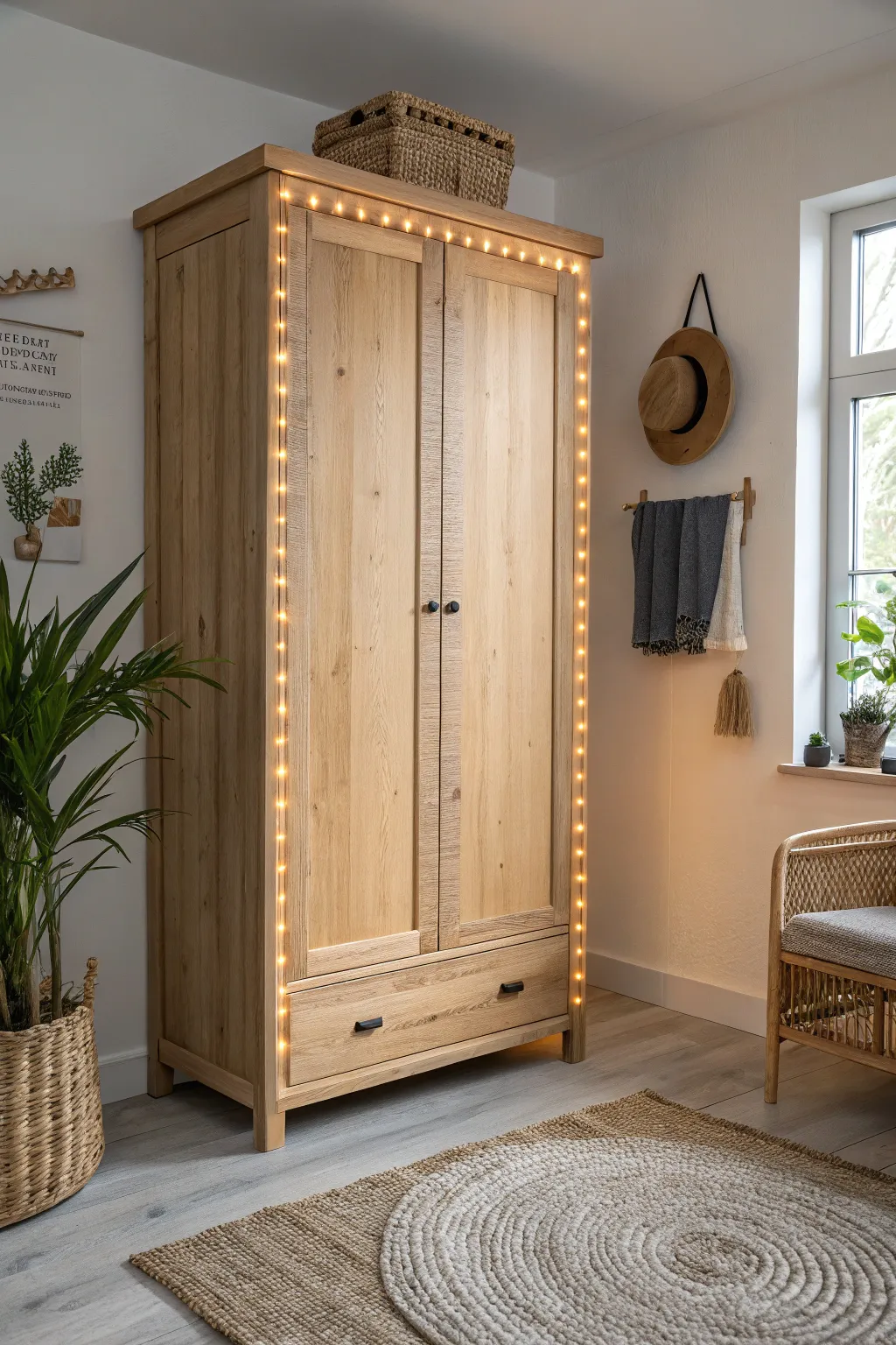 Transform your space with a touch of elegance and light—discover the magic of LED strips in your armoire.