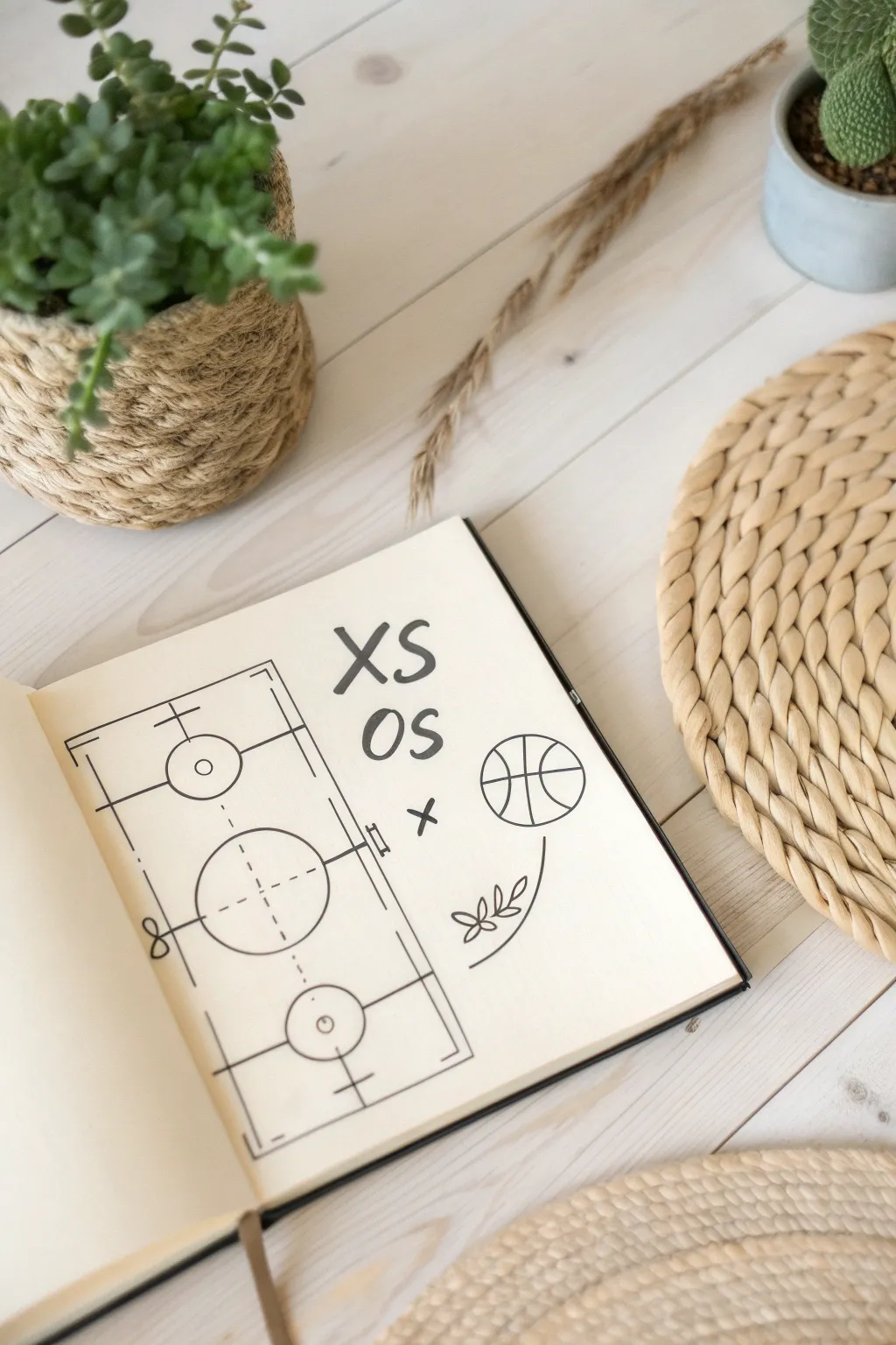 Craft your winning strategy: A creative twist on basketball scrapbooking!