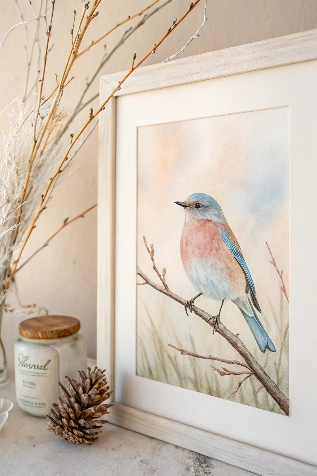Discover tranquility in every brushstroke with these peaceful watercolor birds.