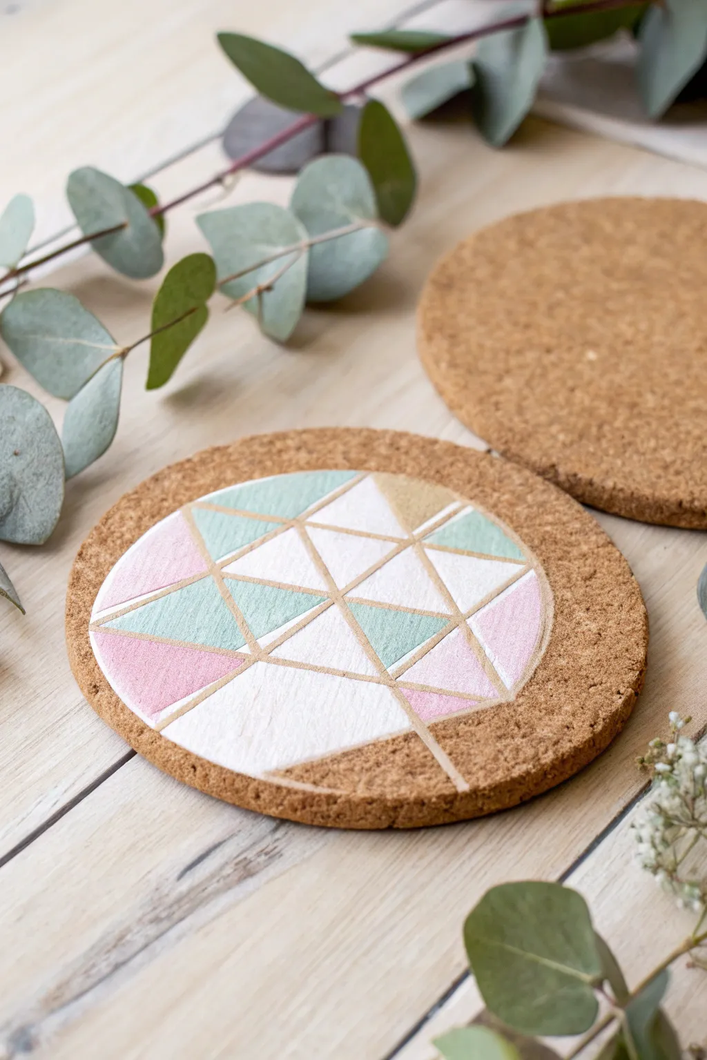 Elevate your gifting game with these chic DIY cork coasters – where simplicity meets style.