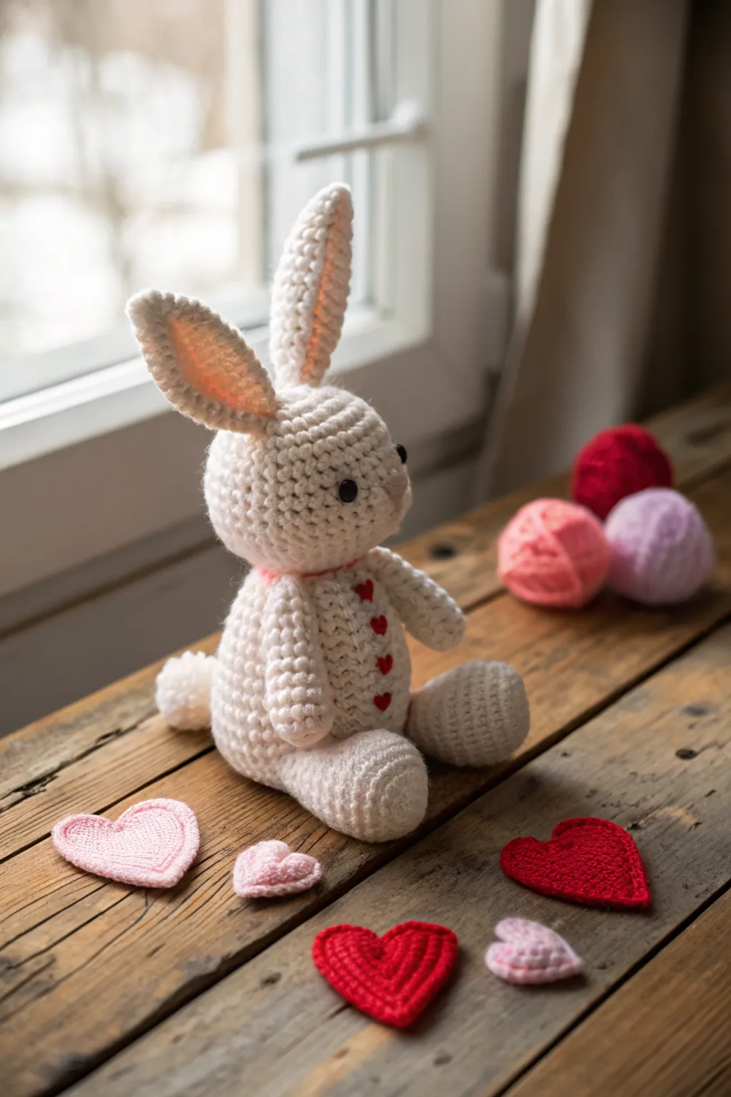 Embrace the charm of seasonal crochet with this delightful Easter bunny—where craftsmanship meets creativity.