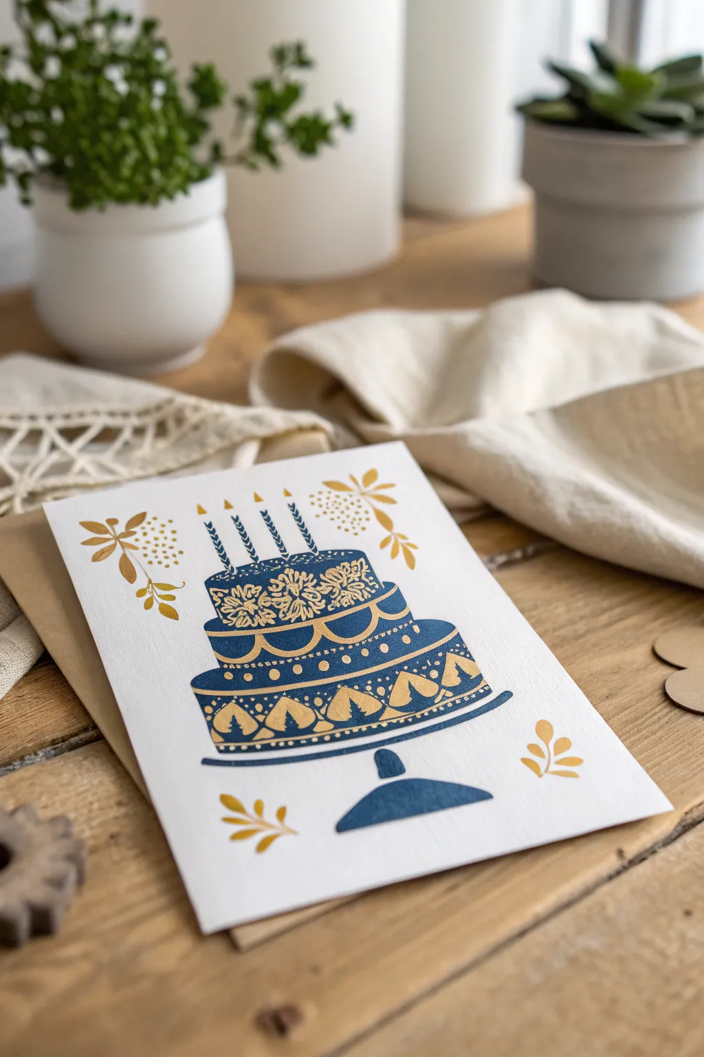 Elevate your birthday wishes with stencil cake art – where simplicity meets stunning craftsmanship.