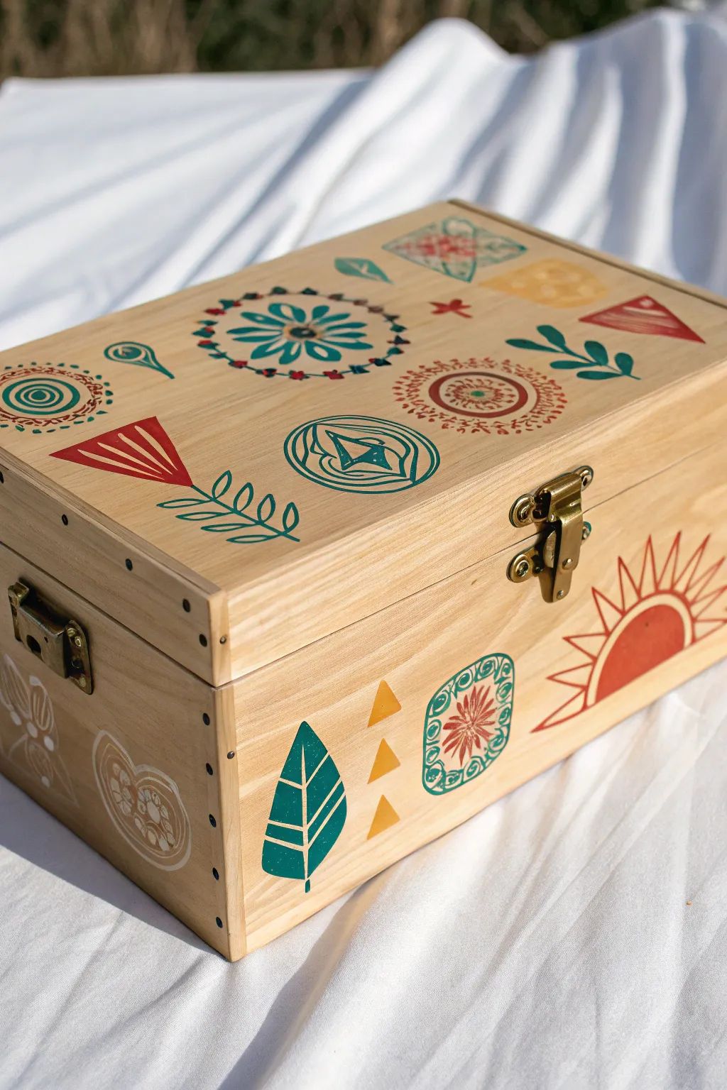 Transform your camp box into a masterpiece with personalized decor that speaks to your unique style.