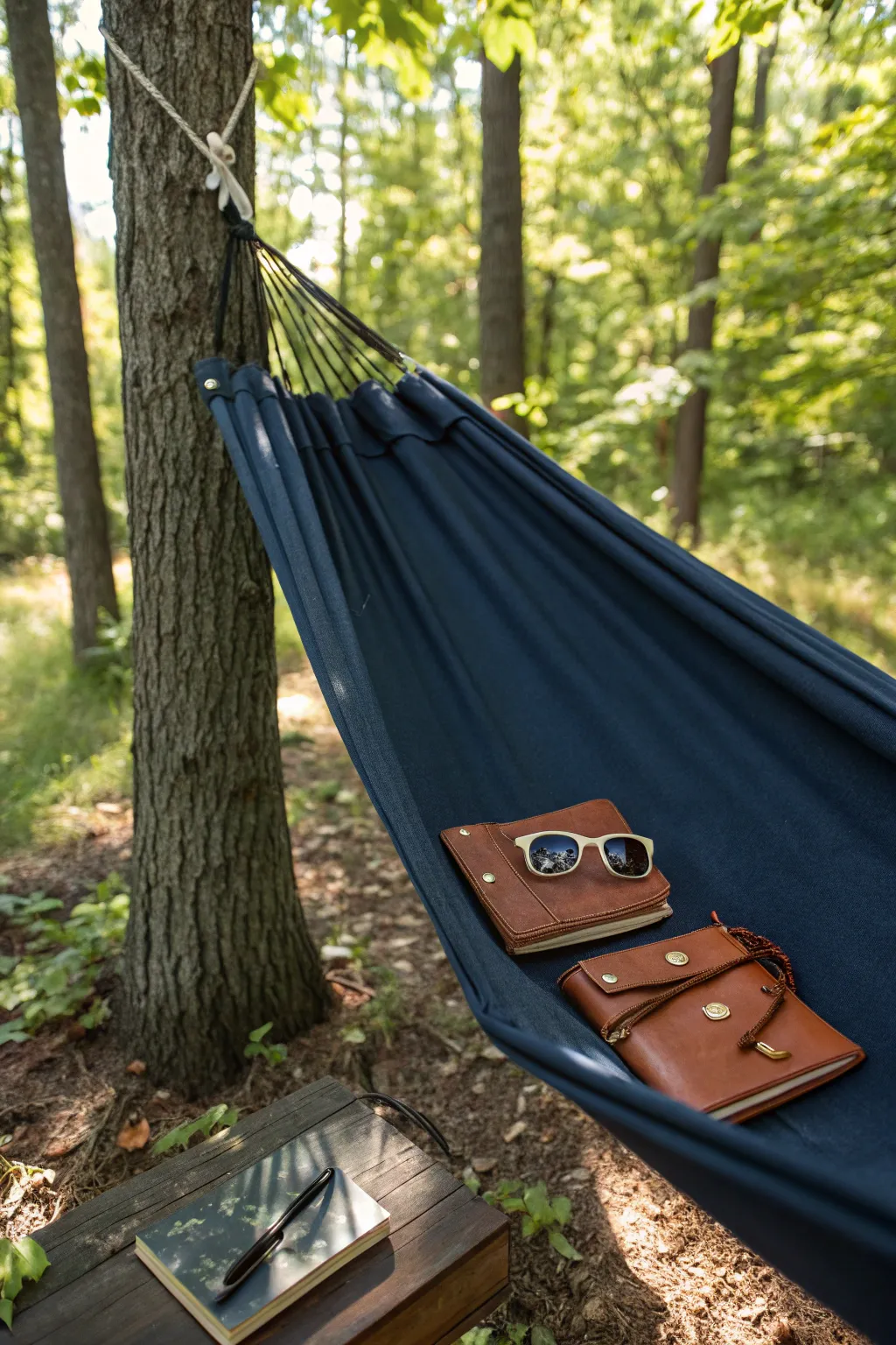 Transform any location into your personal relaxation retreat with this stylish portable hammock. Perfect for those who crave adventure and tranquility.