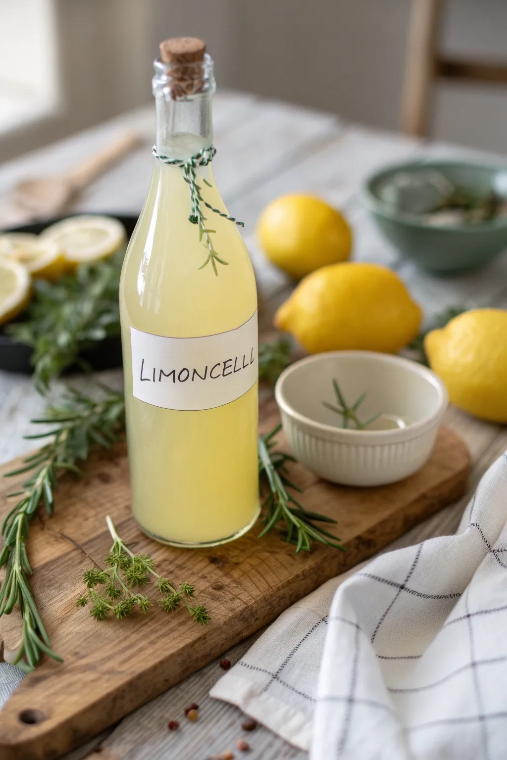 Craft a taste of Italian summer with your own homemade limoncello. 🍋 #DIYDelights #MinimalistElegance