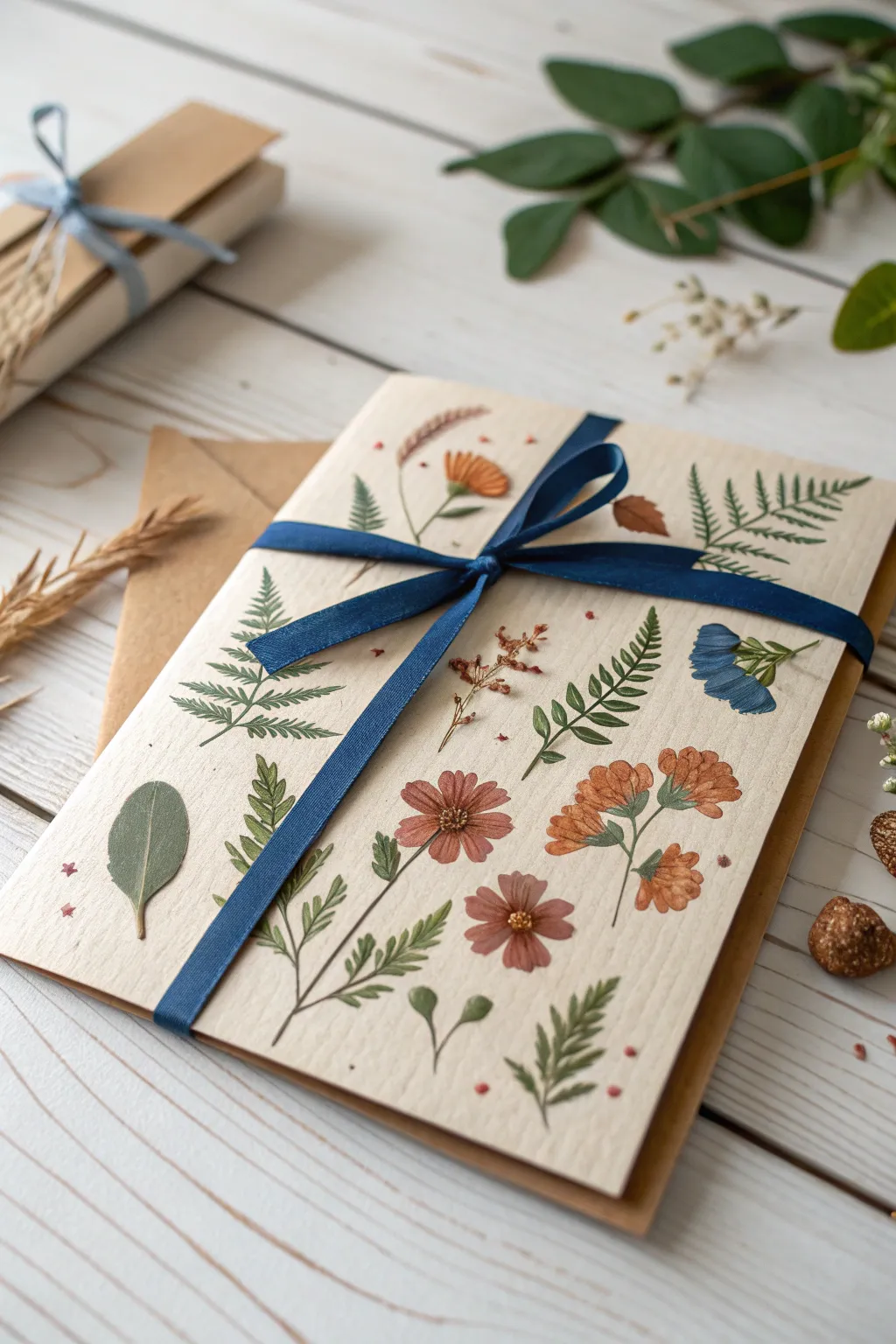 Craft with care: Embrace nature's elegance in your next eco-friendly card project.