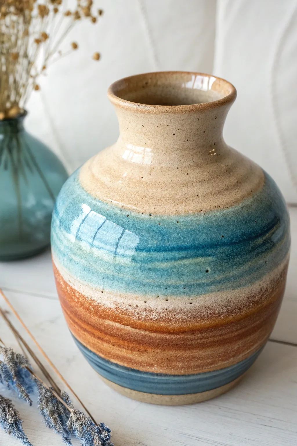 Discover the art of layered glazing: where Scandinavian simplicity meets Boho charm.